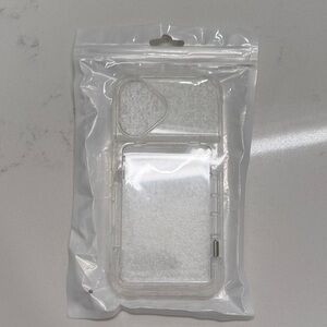 Clear Protective iPhone 16 Wallet Case